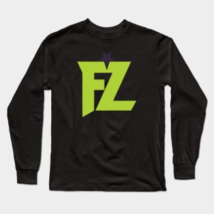 Freeballz FZ Logo Green Long Sleeve T-Shirt